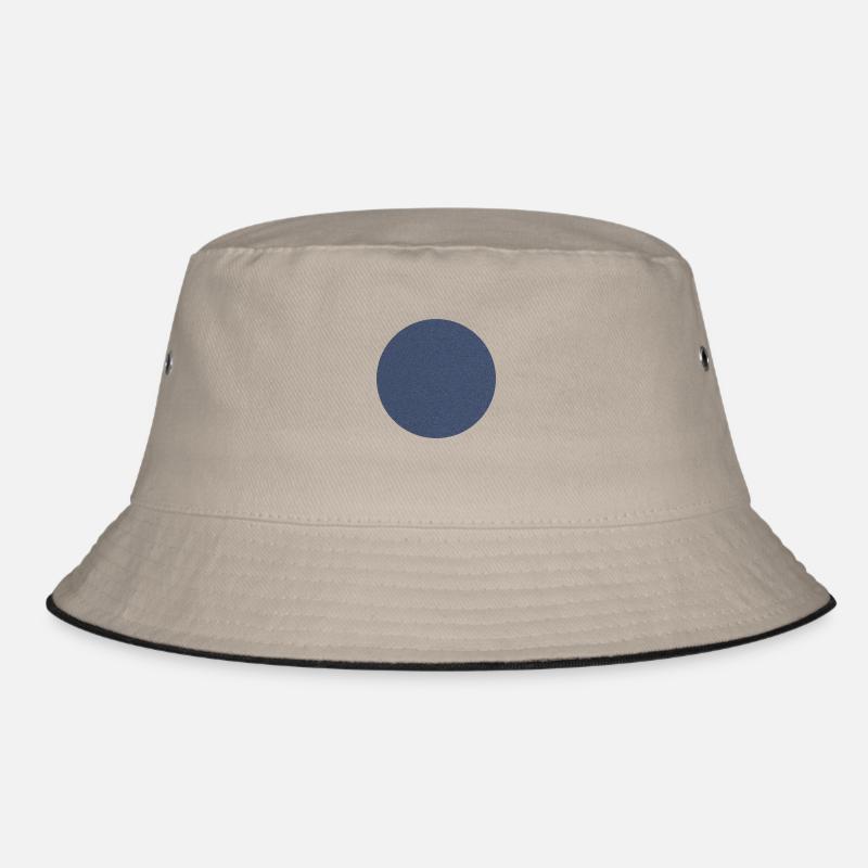 Blue circle Bucket Hat