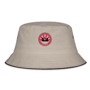 Docker / Dock / Hafenarbeiter / Marin / Boat / Mer - Bucket Hat - khaki/black - Front