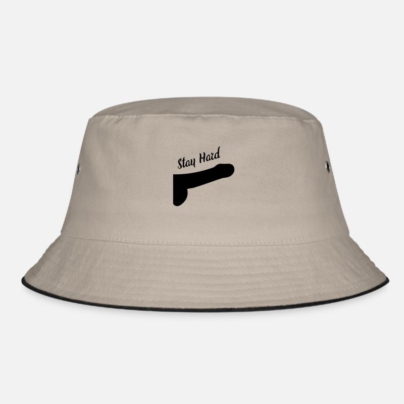 dick stay hard Bucket Hat