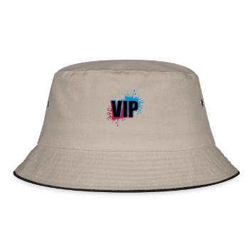 VIP 3D effect - Bucket Hat - khaki/black - Front