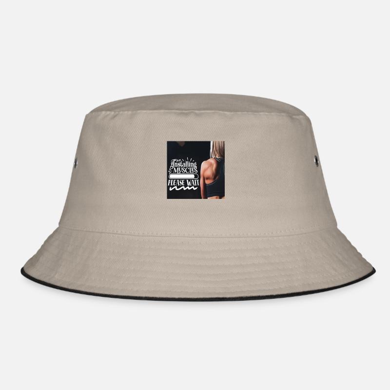 Installing muscles please wait Bucket Hat