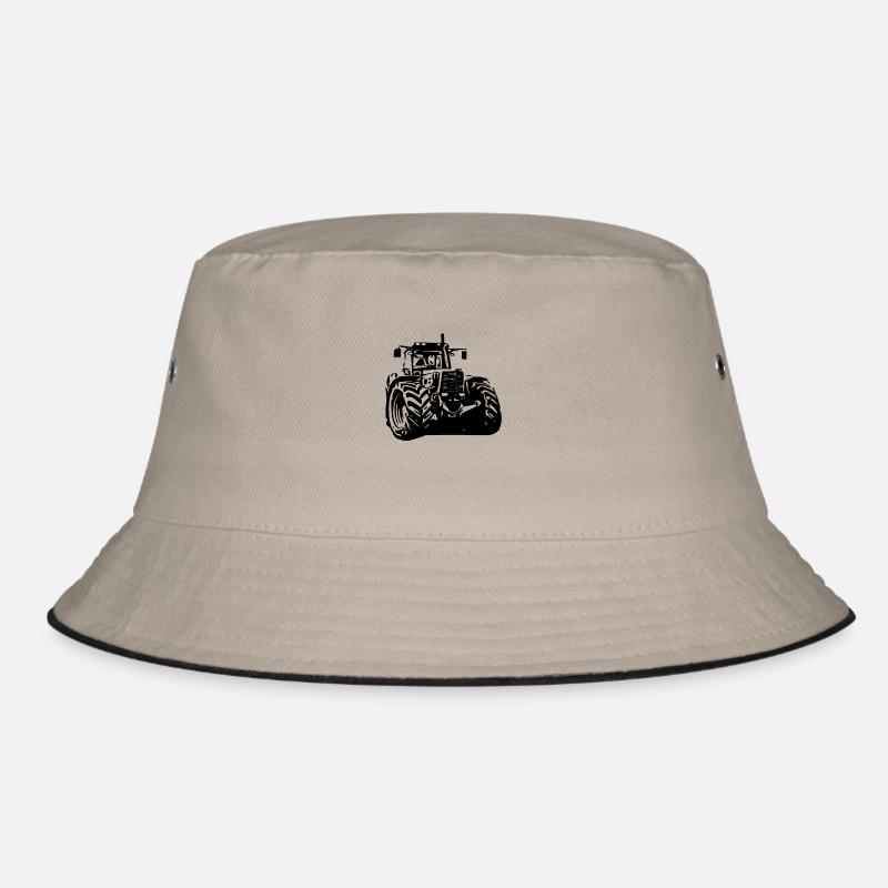 Tractor - Bucket Hat - khaki/black