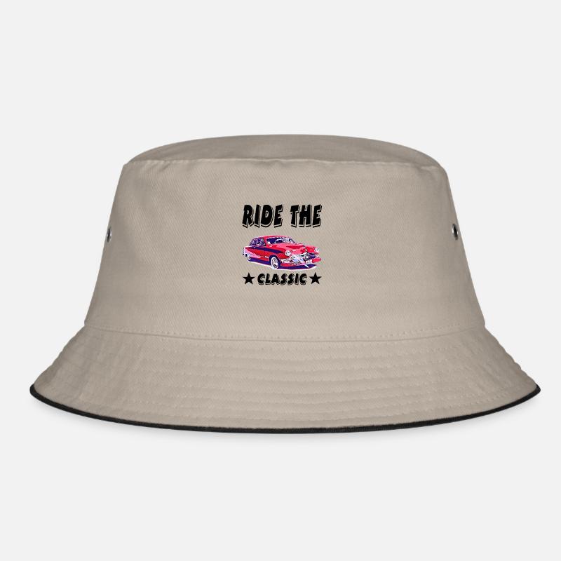 Auto - Bucket Hat - Khaki/Schwarz