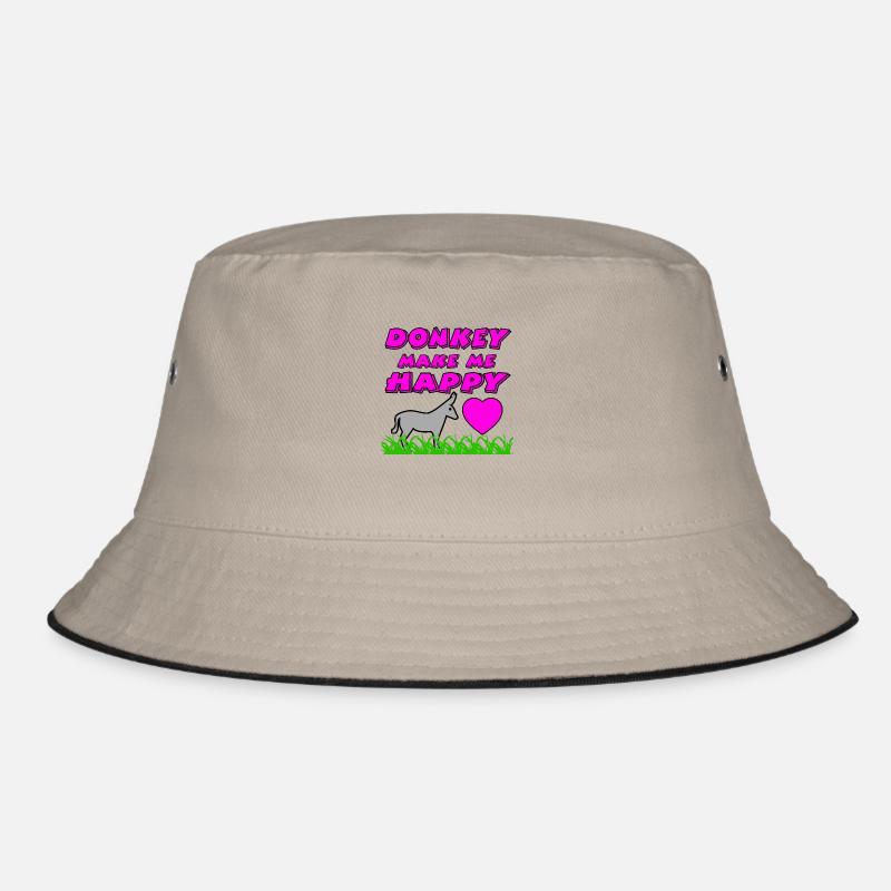 Donkey - Bucket Hat - khaki/black