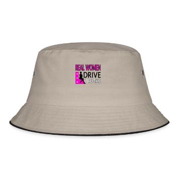 Truck - Bucket Hat - Khaki/Schwarz - Vorne