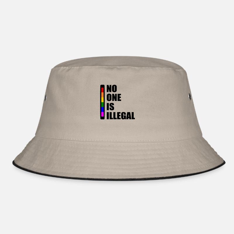 No one is illegal Bucket Hat