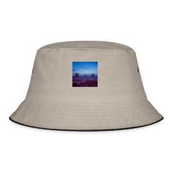 Monument Valley - Bucket Hat - khaki/black - Front
