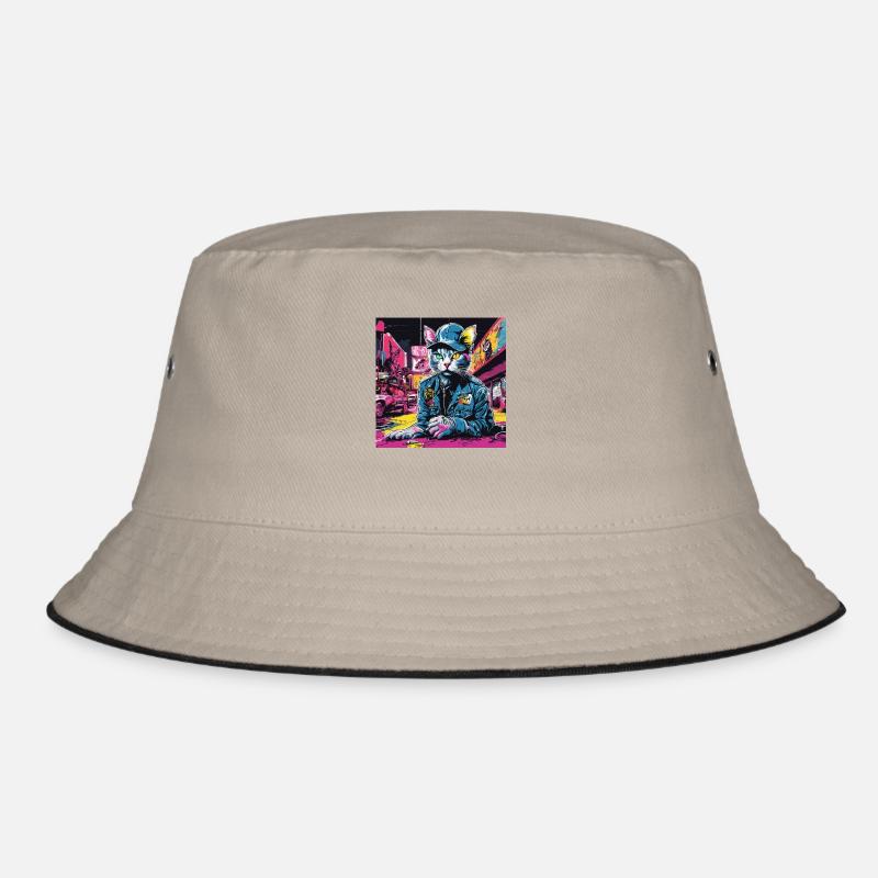 Under Ground Cat Bucket Hat