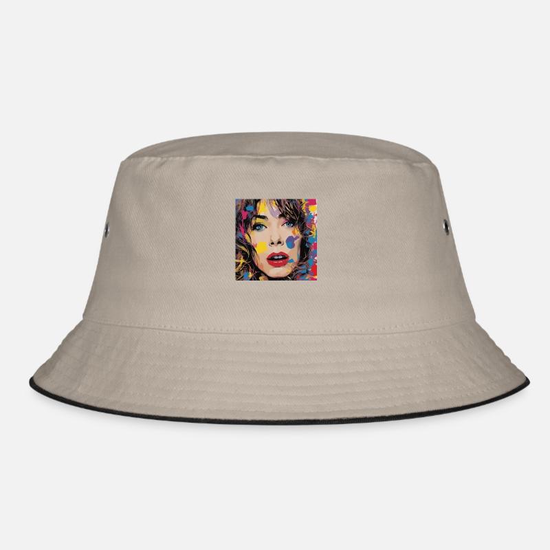 Augen einer Frau Bucket Hat