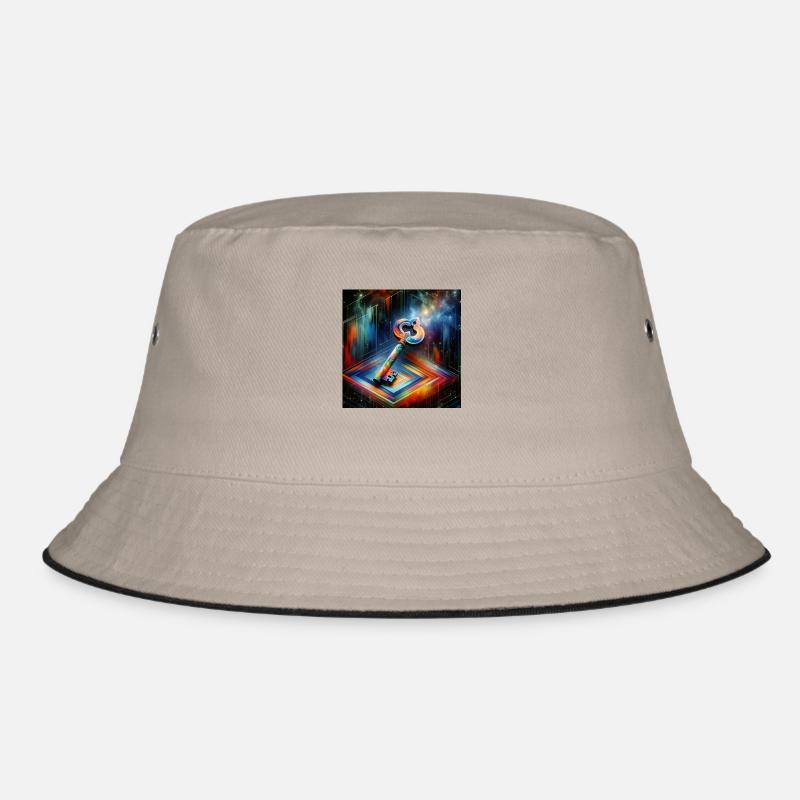 Key - Bucket Hat - khaki/black