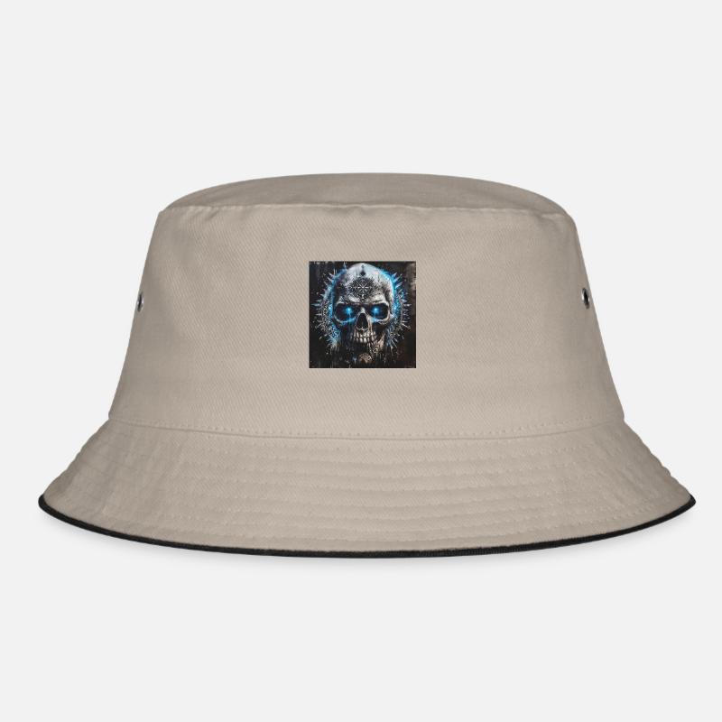 Viking Skull Vikings Skull Valhalla Vegvisir Bucket Hat