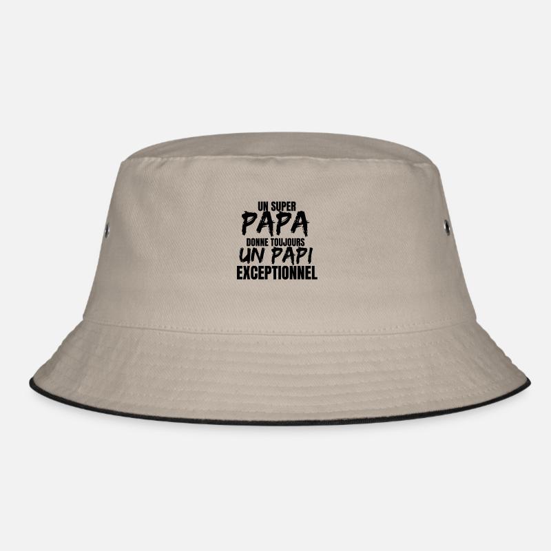 SUPER PAPA - Bob - kaki/noir