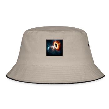 group1 23 - Bucket Hat - Khaki/Schwarz - Vorne