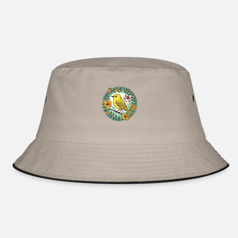 Yellow Finch Bucket Hat