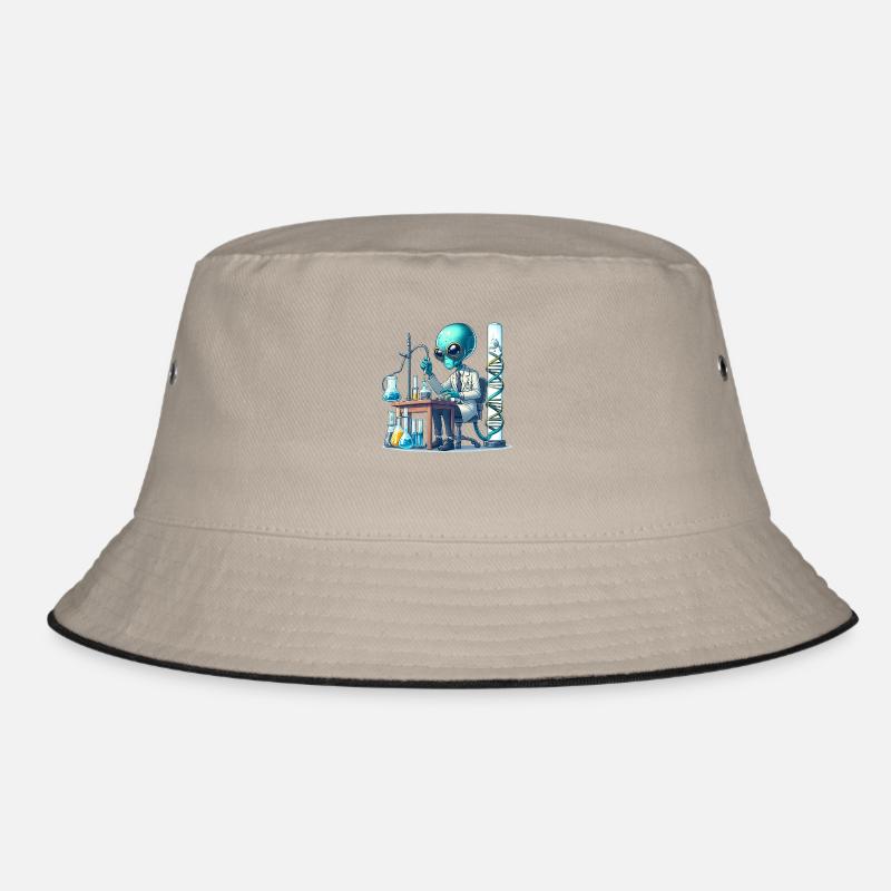 Alien experimenting Bucket Hat