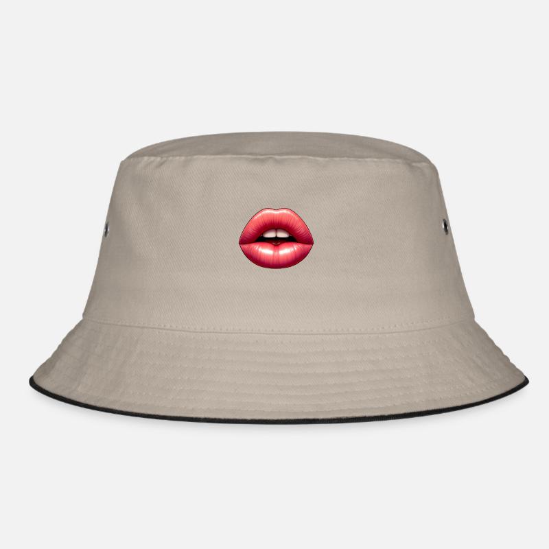 Plump lips Bucket Hat