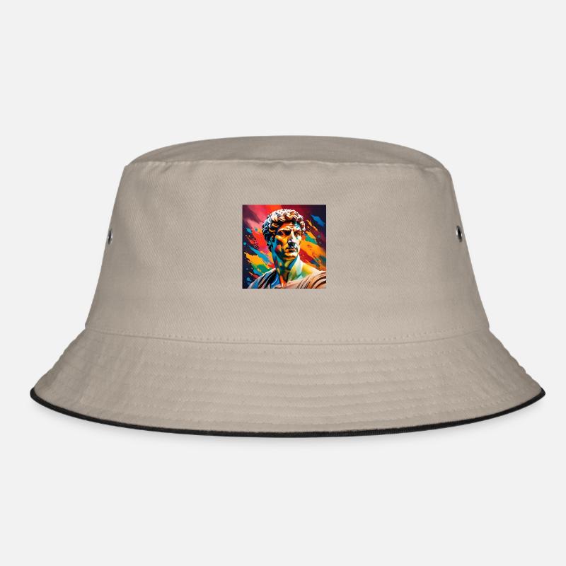 Michelangelo David farbig Bucket Hat