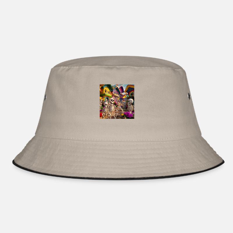 Dorf der Skelette Bucket Hat