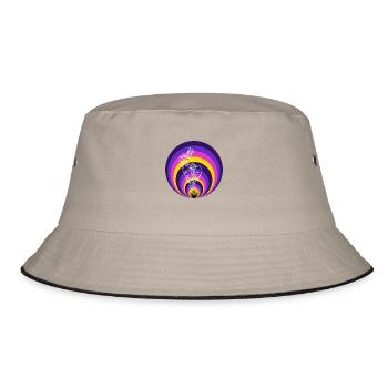 BMX (BMX) - Bucket Hat - Khaki/Schwarz - Vorne