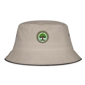 Plant a Tree - Bucket Hat - khaki/black - Front