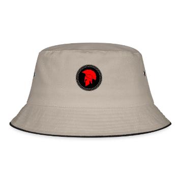 Spartan - Bucket Hat - khaki/black - Front