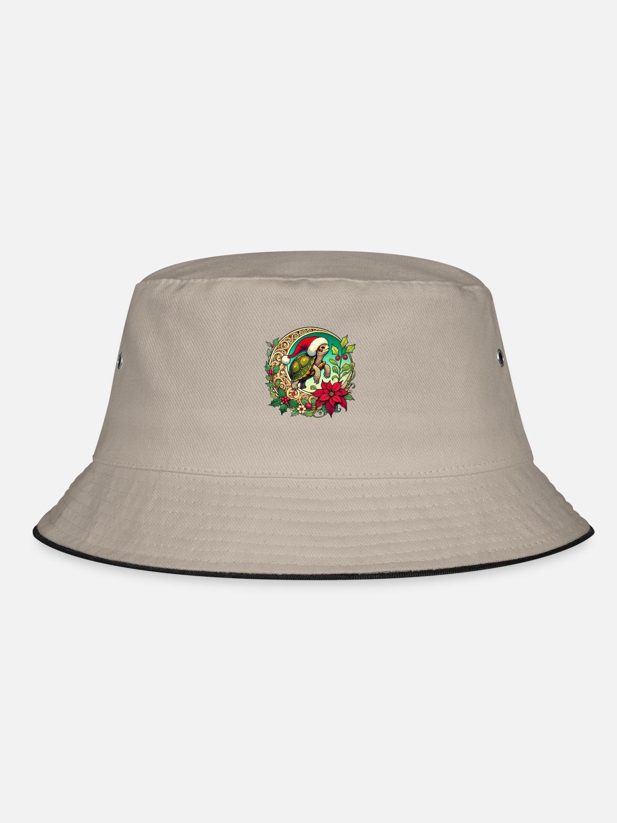 Tortue de Noël - Bob - kaki/noir - Devant