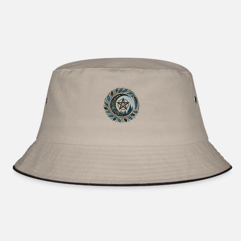 Yule Pentacle Bucket Hat
