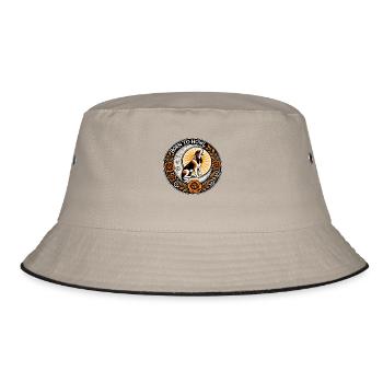 Born to Howl - Bucket Hat - khaki/black - Front