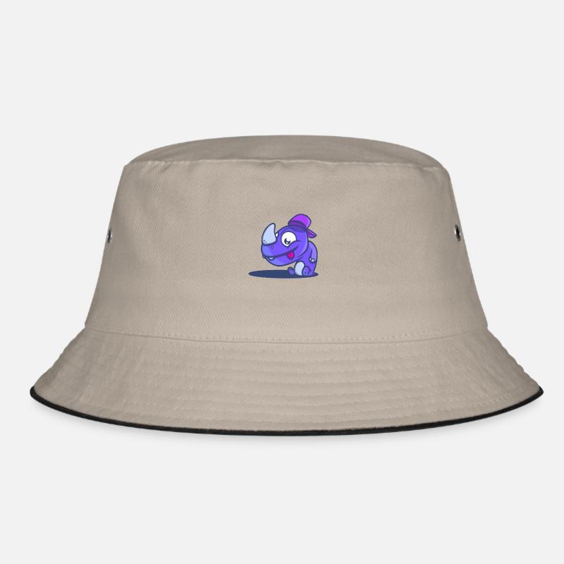 RhinoooBlue Bucket Hat