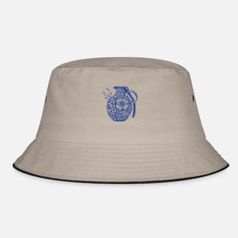 Flower Garnets Bucket Hat