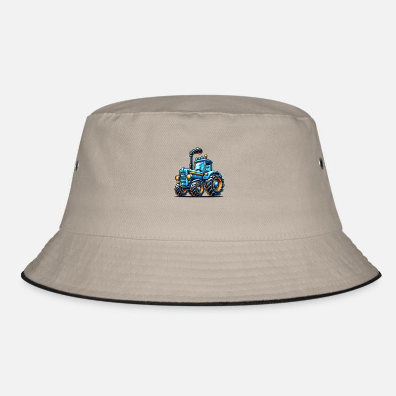Traktor - Bucket Hat - Khaki/Schwarz