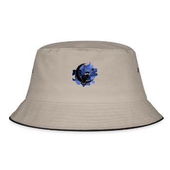 Cat - Bucket Hat - khaki/black - Front