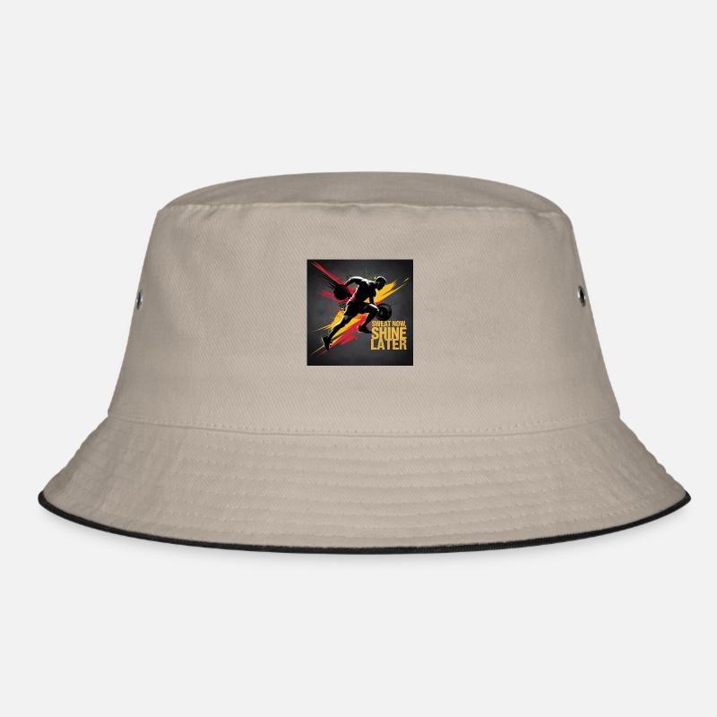 Jetzt schwitzen, später glänzen Bucket Hat