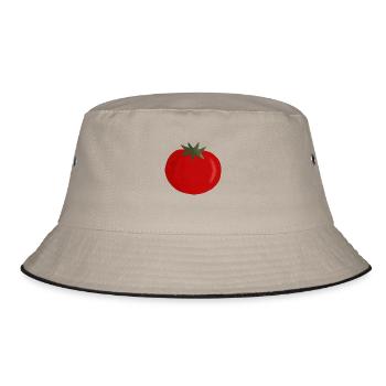 Tomate - Bucket Hat - Khaki/Schwarz - Vorne