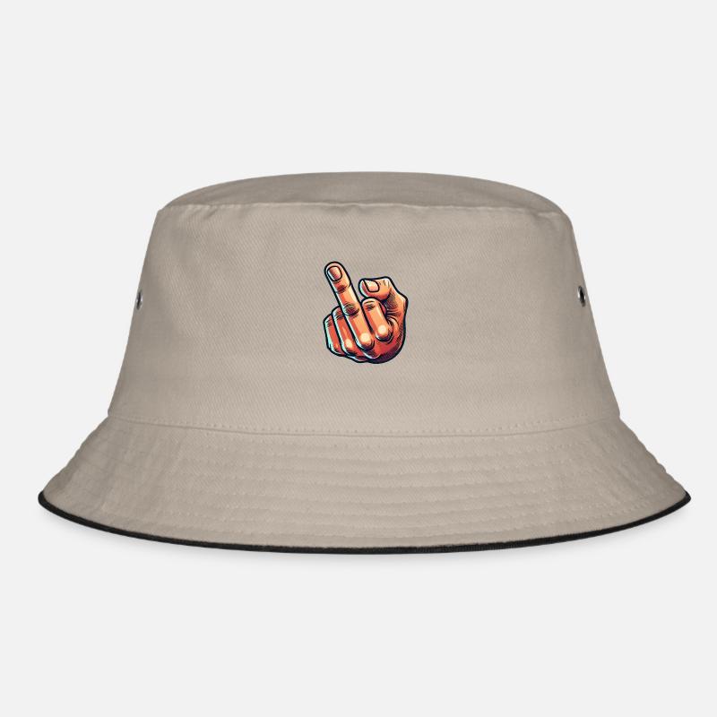 Mittelfinger Bucket Hat