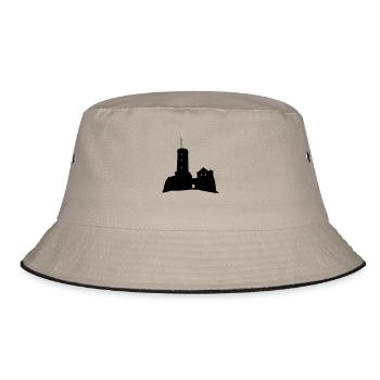 Bielefeld Sparrenburg - Bucket Hat - khaki/black - Front