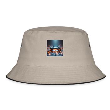 PS Controller - Bucket Hat - khaki/black - Front