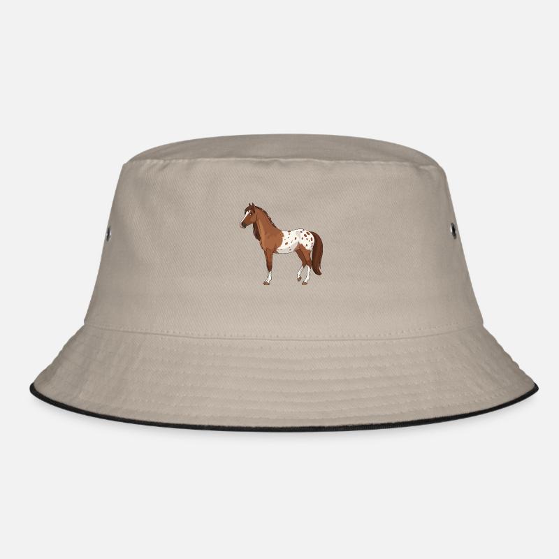 Appaloosa Pferd echt Bucket Hat