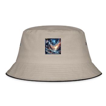 Be Fearless Be Limitless 3 - Bucket Hat - khaki/black - Front