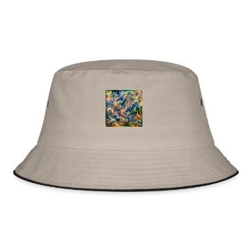 Design Marc Chagall - Bucket Hat - khaki/black - Front