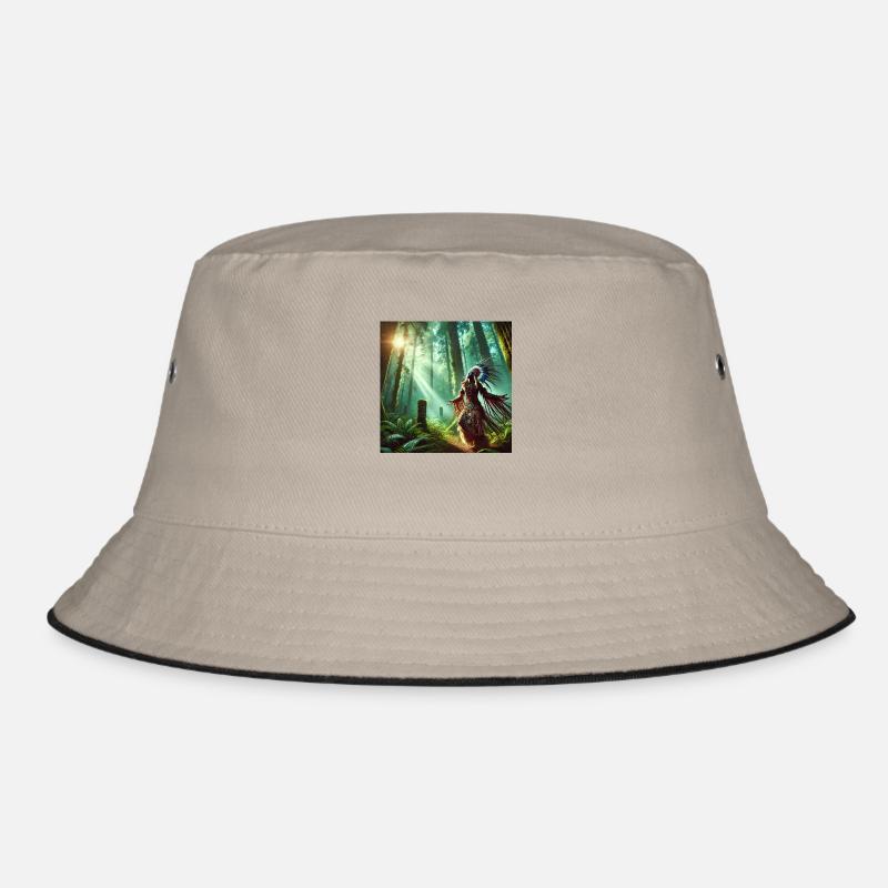 Schamane in Trance (A) Bucket Hat