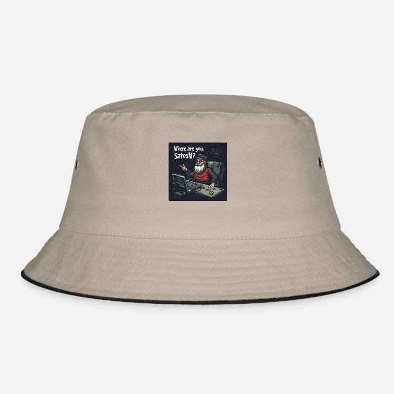 Bitcoin uncle Satoshi Bucket Hat