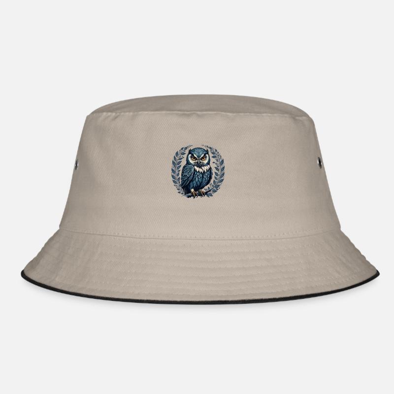Eine Eule in Ähren Bucket Hat