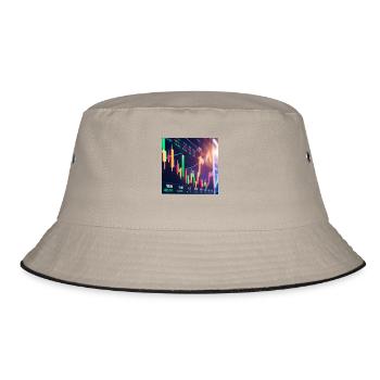 Courses - Bucket Hat - khaki/black - Front