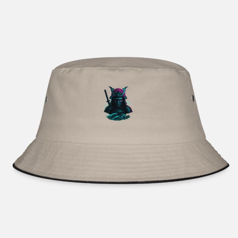 Glitch Samurai – Der digitale Krieger Bucket Hat