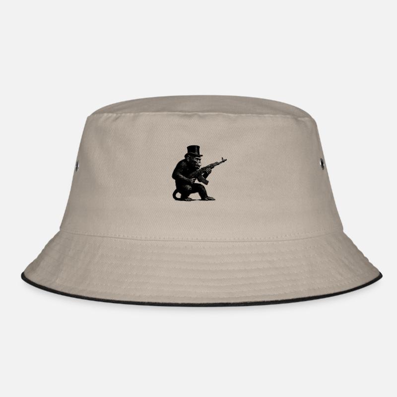 Singe avec mitrailleuse Bob