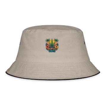TropicalVibes - Bob - kaki/noir - Devant