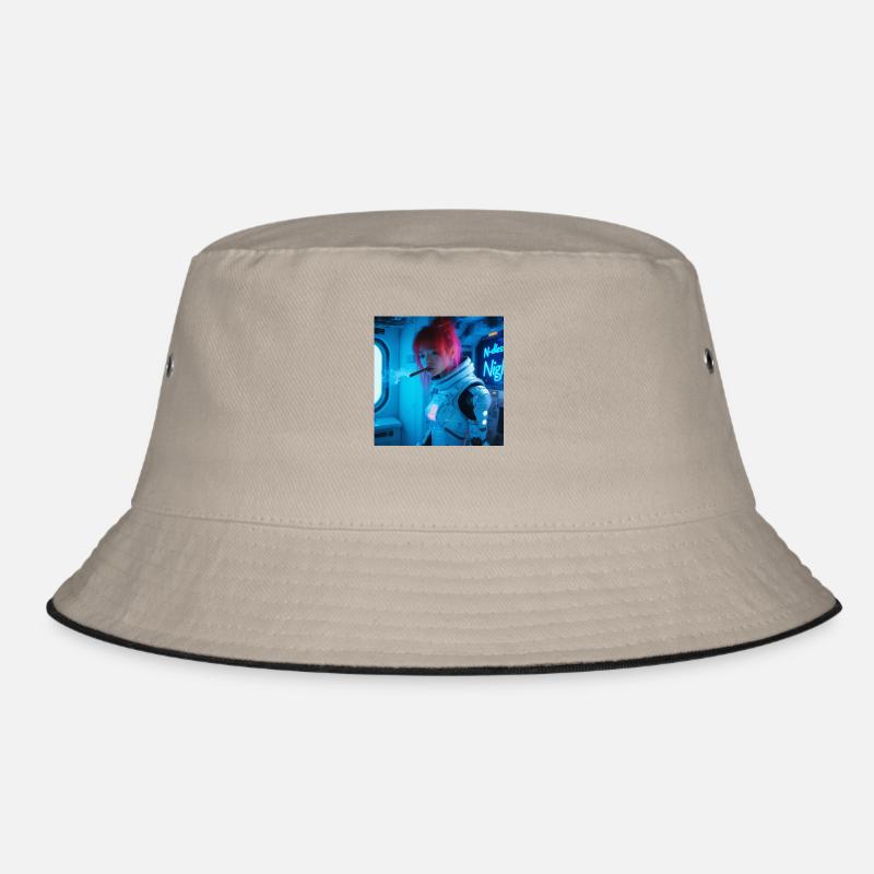 Space Soldier mit einer Zigarre Bucket Hat