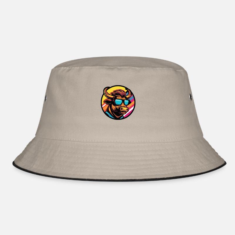 Stier Comic Cool Bulle Bucket Hat