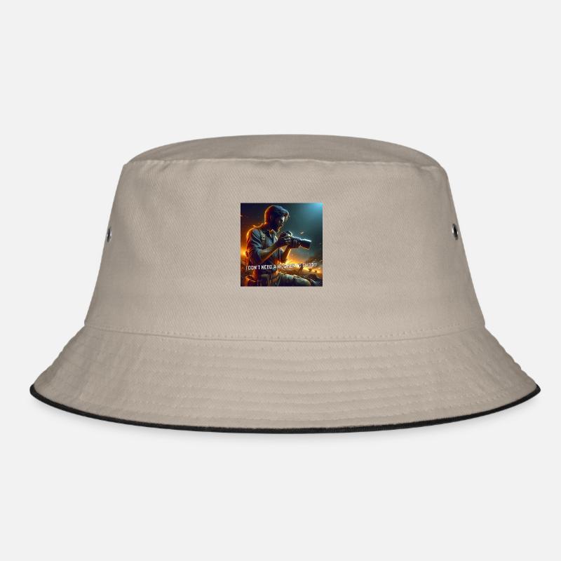 Fotograf im Einsatz Bucket Hat